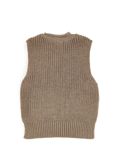 Grobstrick Pullunder aus Merino | Baby & Kinder (Sale)