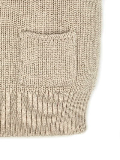 Grobstrick Pullunder aus Merino | Baby & Kinder