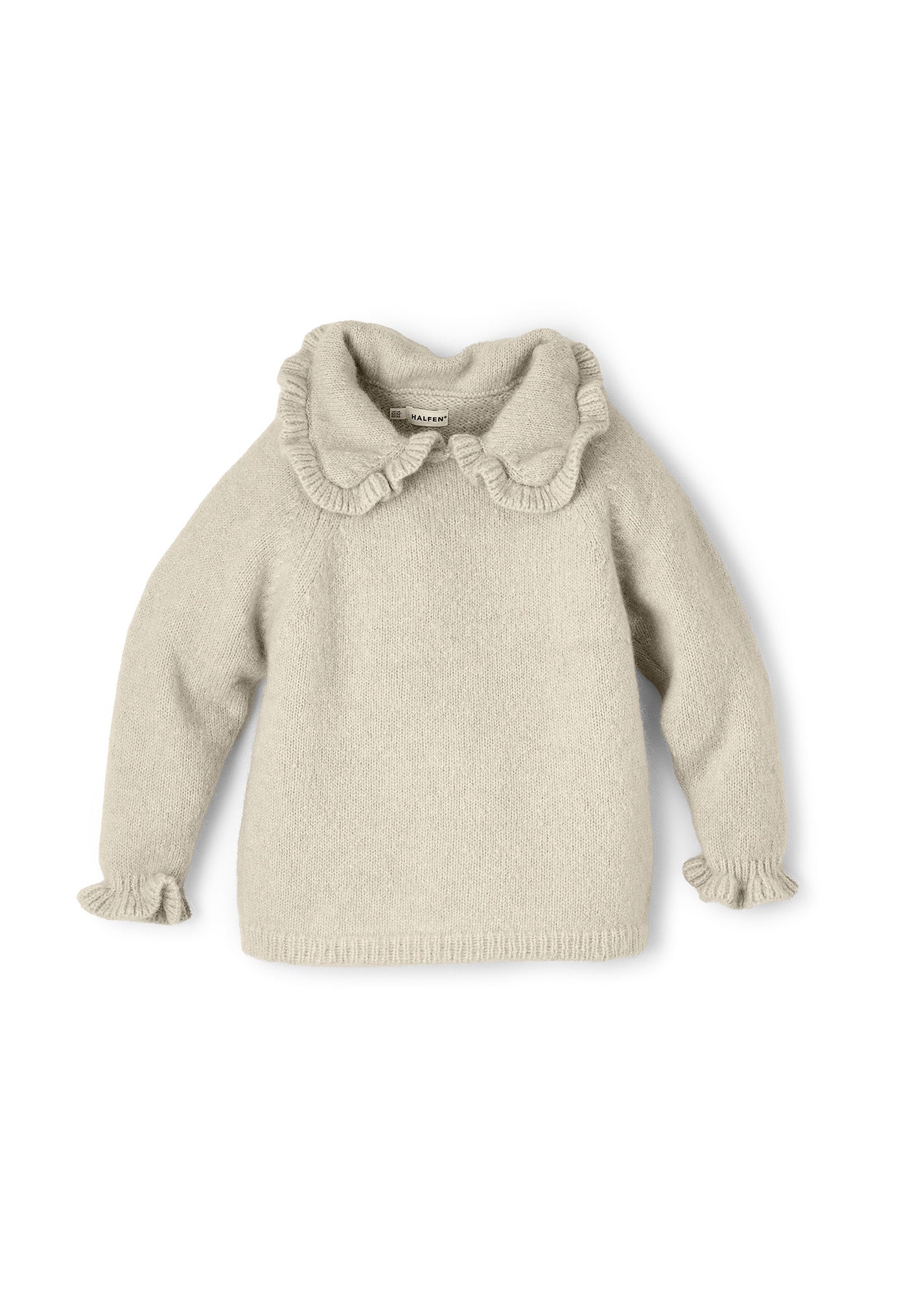 Sweater with Peter Pan collar