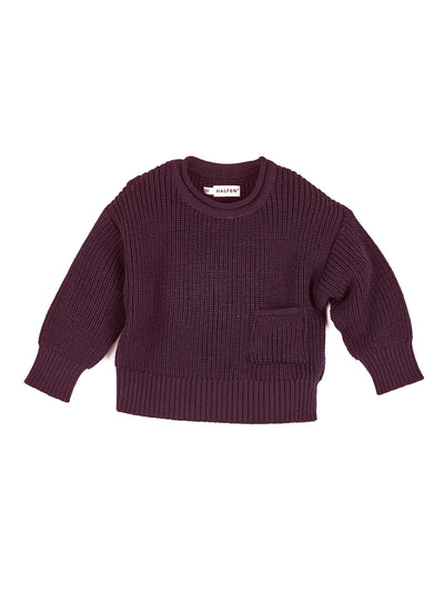 Grobstrick Sweater aus Merino |Kinder