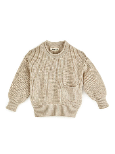 Grobstrick Sweater aus Merino |Kinder