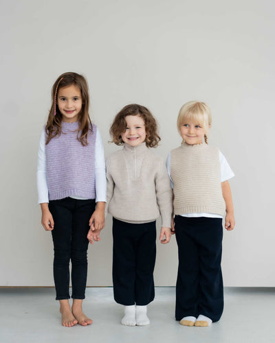 Strick Pullunder aus Alpaka | Baby & Kinder