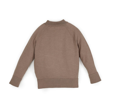 Stehkragen Pullover aus Merino | Kinder