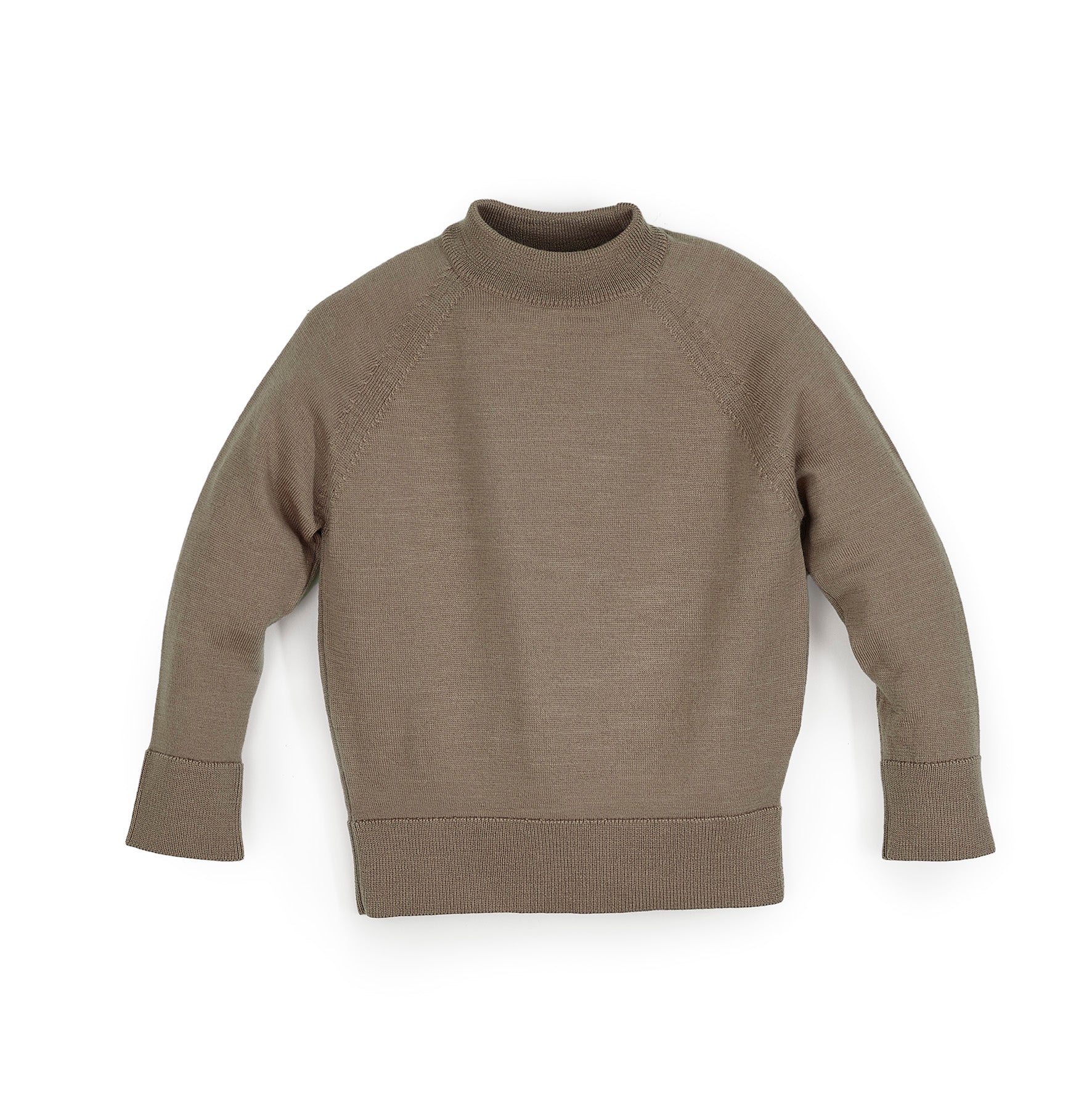 Stehkragen Pullover aus Merino | Kinder