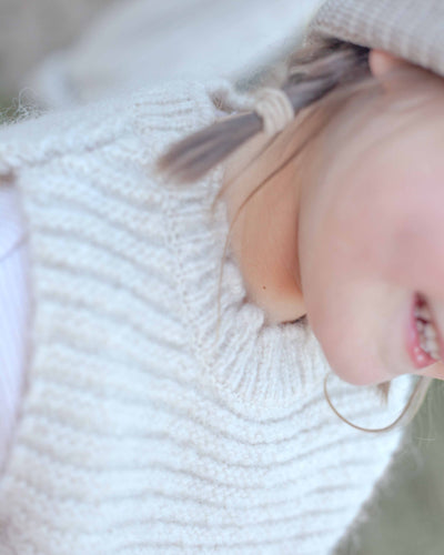 Strick Pullunder aus Alpaka | Baby & Kinder