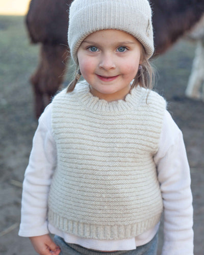 Strick Pullunder aus Alpaka | Baby & Kinder