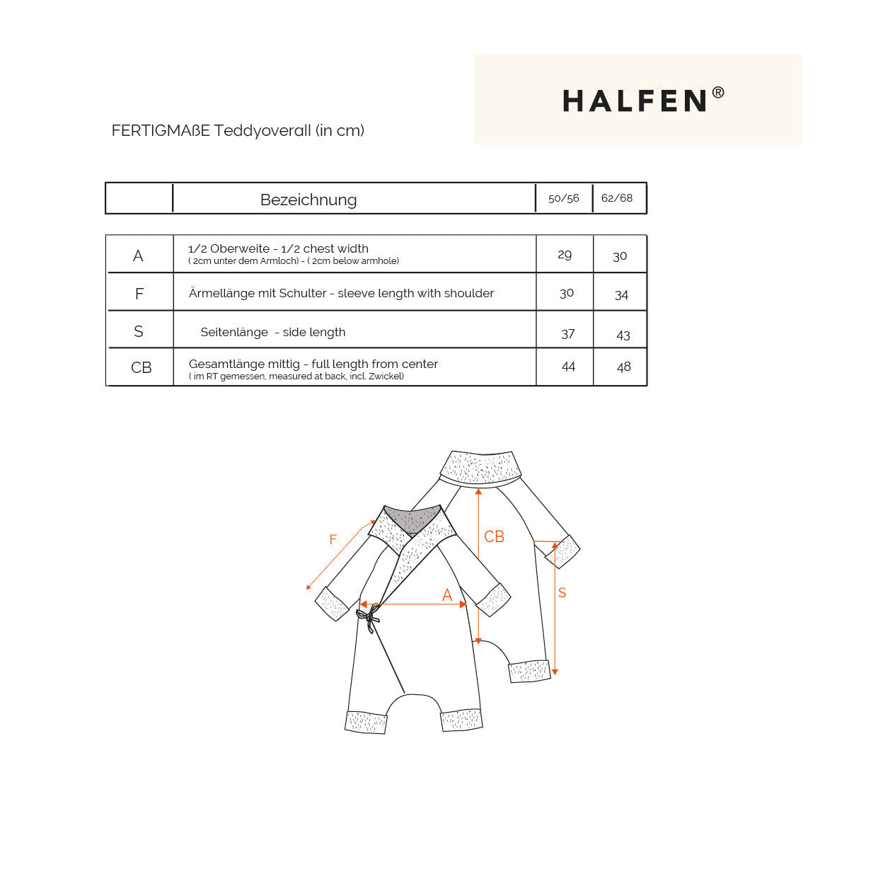 Passform Wickeloverall aus Wollwalk mit Teddyfutter | Baby