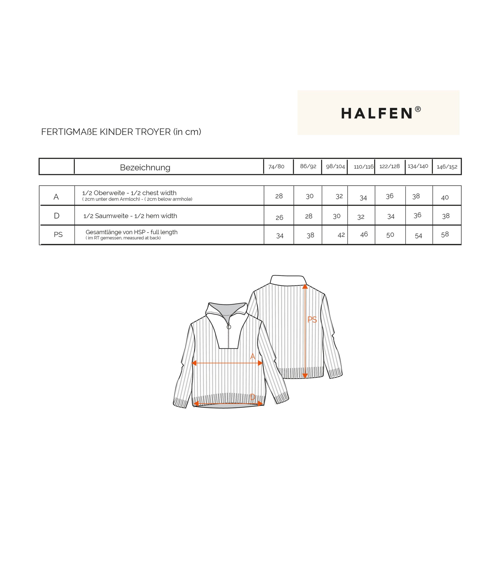 Passform B Ware Struktur Strick Troyer | Kinder