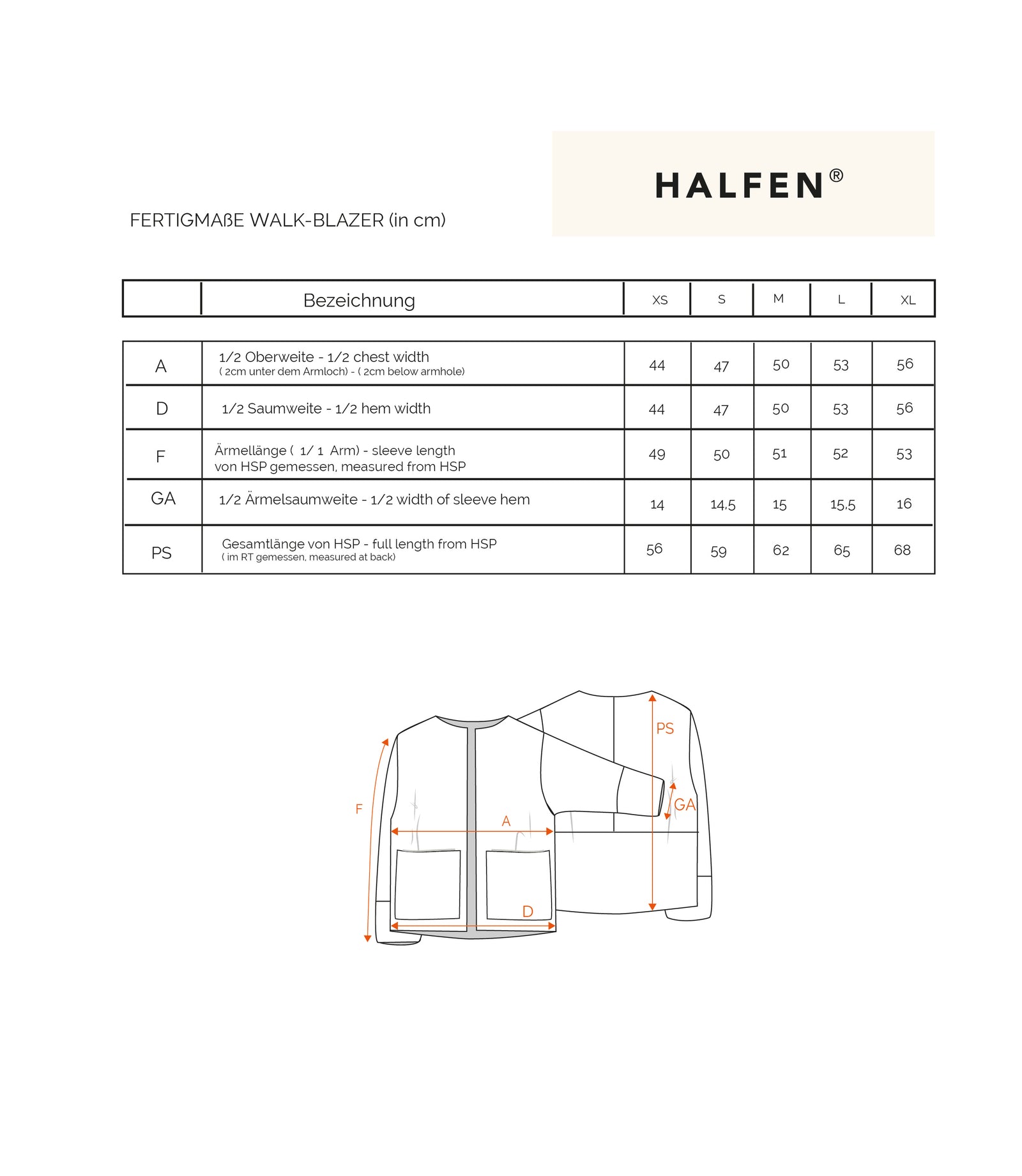 Passform Walk Blazer