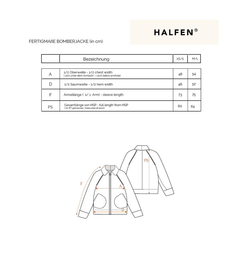Passform Bomber-Walkjacke für Damen aus Merinowolle
