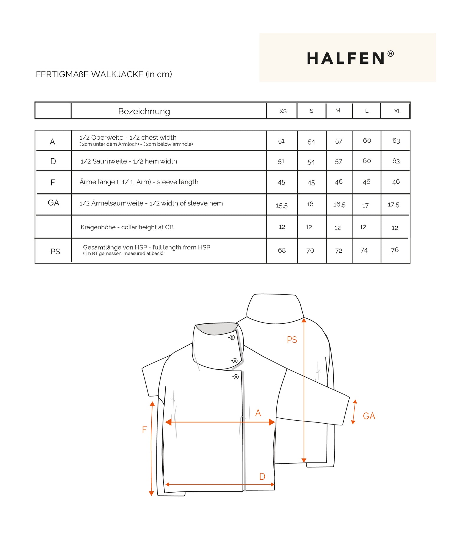 Passform Jacke mit Stehkragen aus Walk | Damen