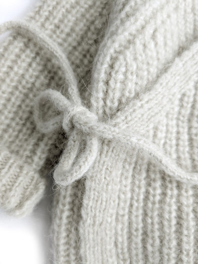 Baby Alpaca Wool Wrap Cardigan