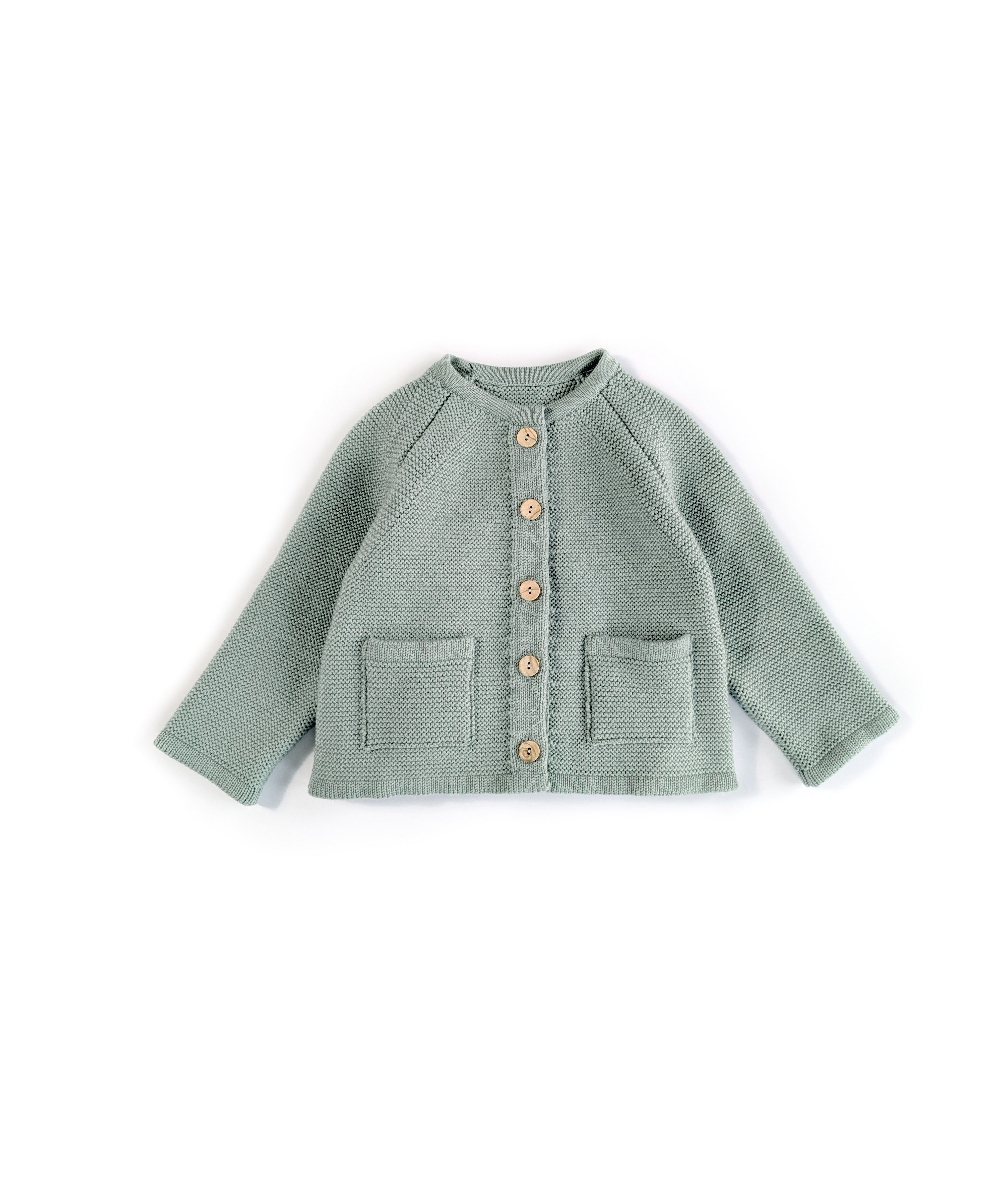 Grobstrick Baby-Jacke