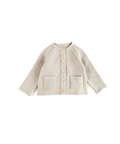 Grobstrick Strickjacke aus Merino | Baby & Kinder