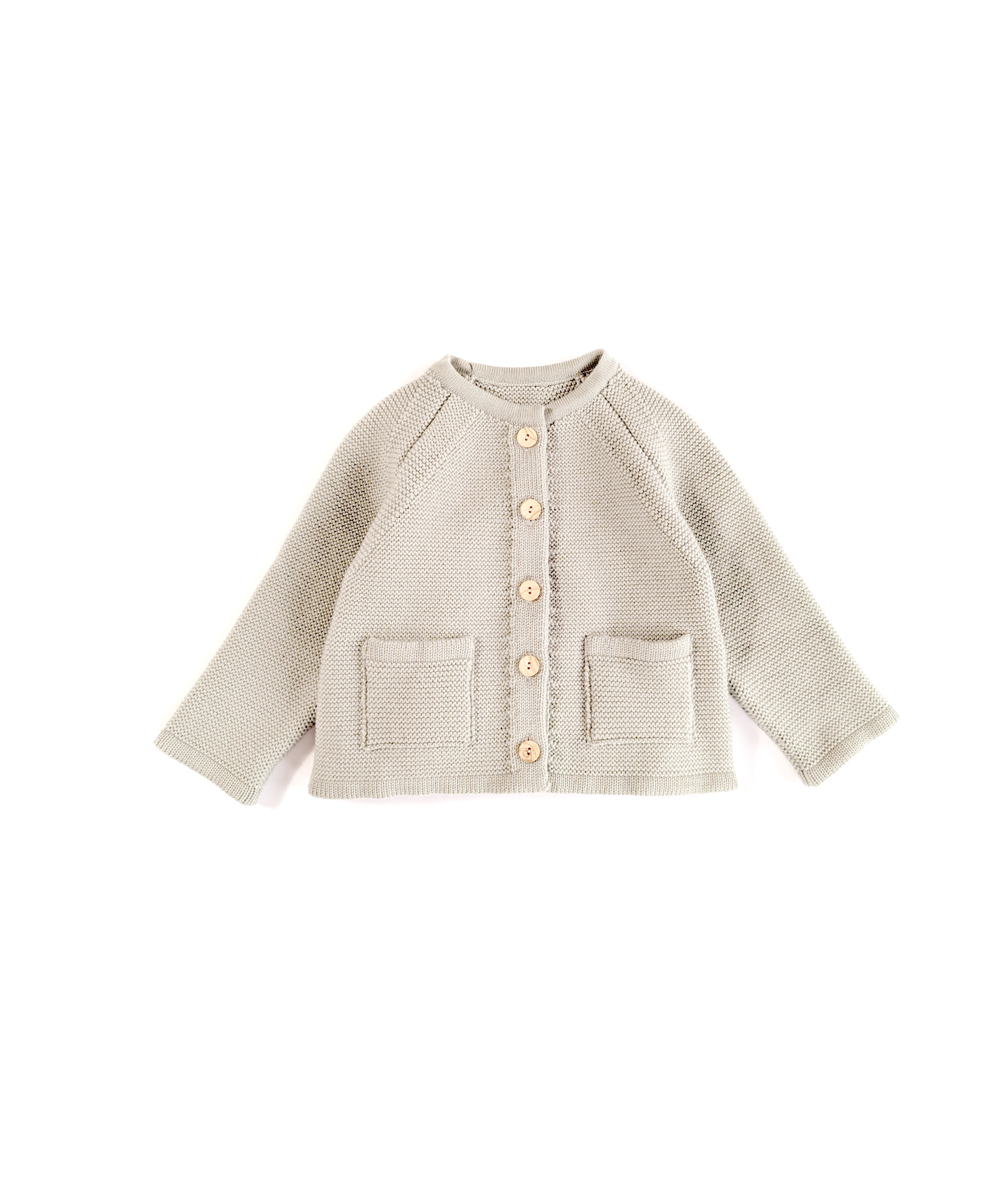 Grobstrick Baby-Jacke