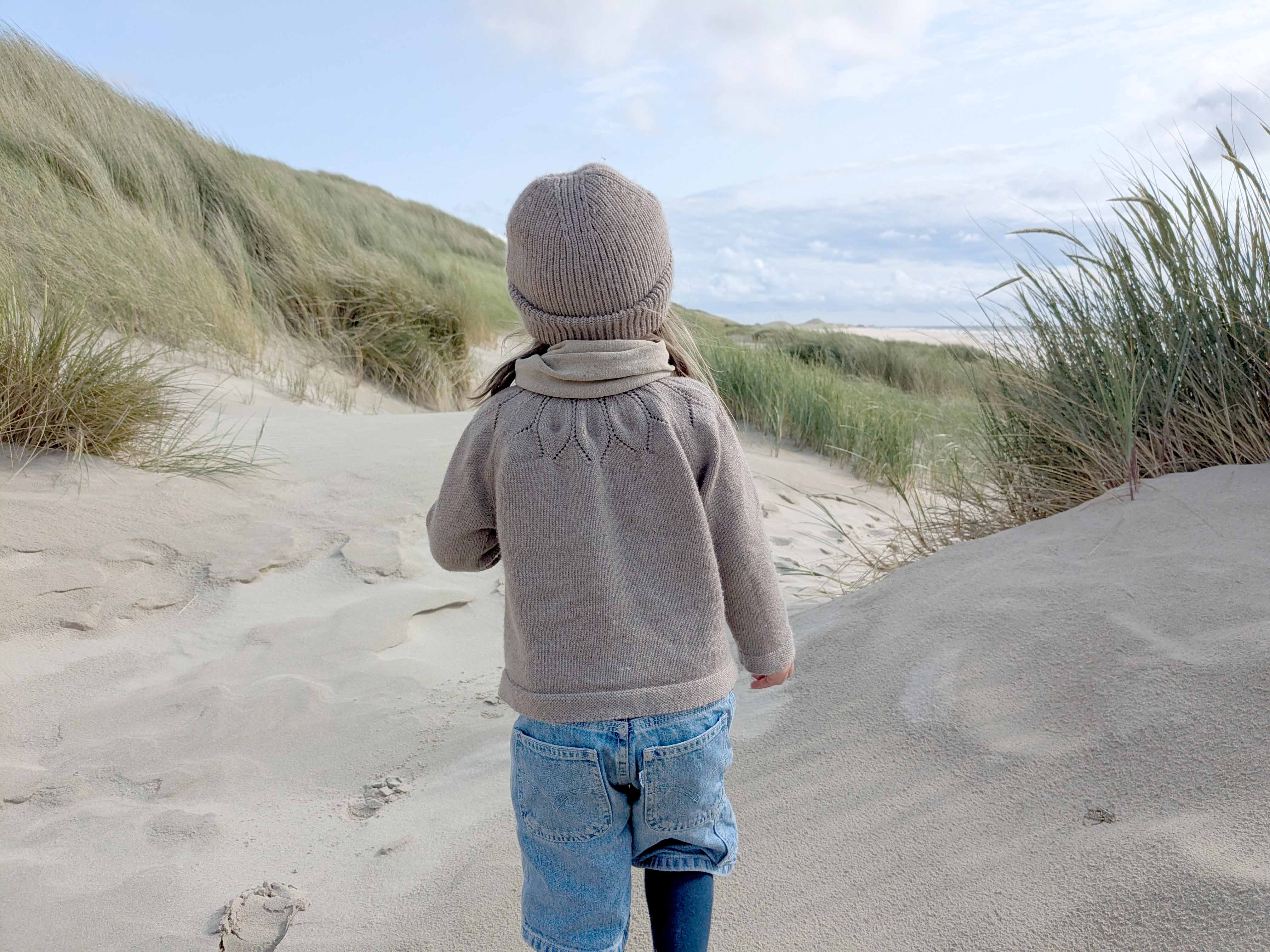 Cardigan/Sweater mit Strickmuster