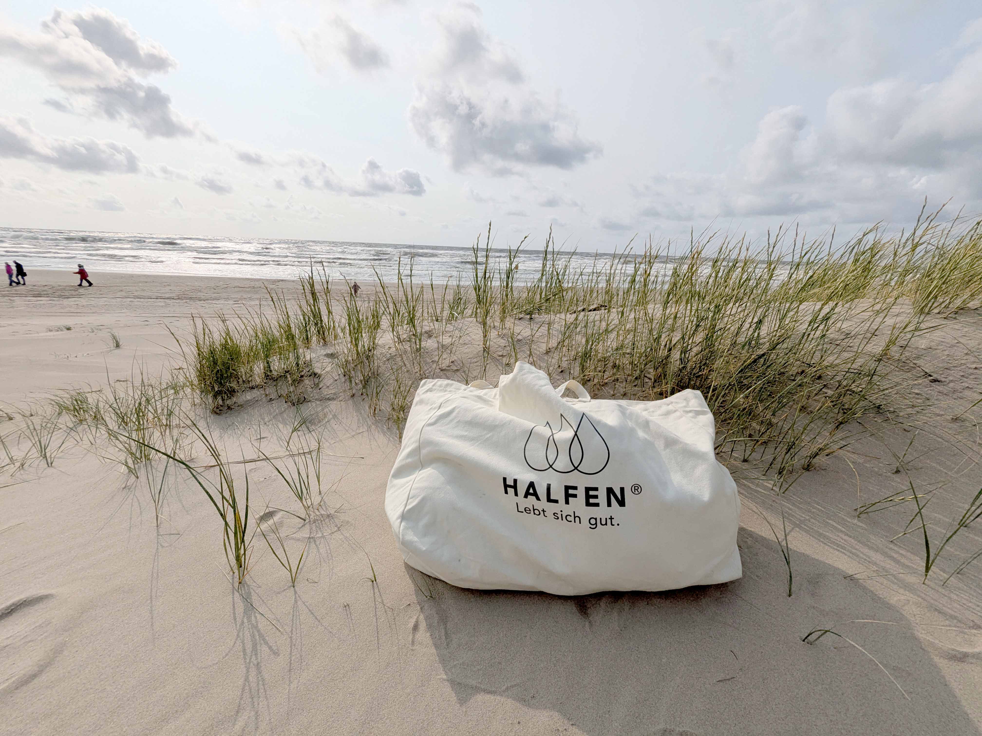 Halfen Tote Bag aus Bio-Baumwolle