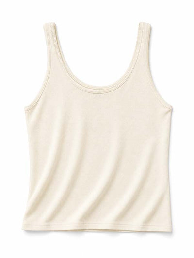 Dünnes Feinstrick Top aus Merinowolle | Damen