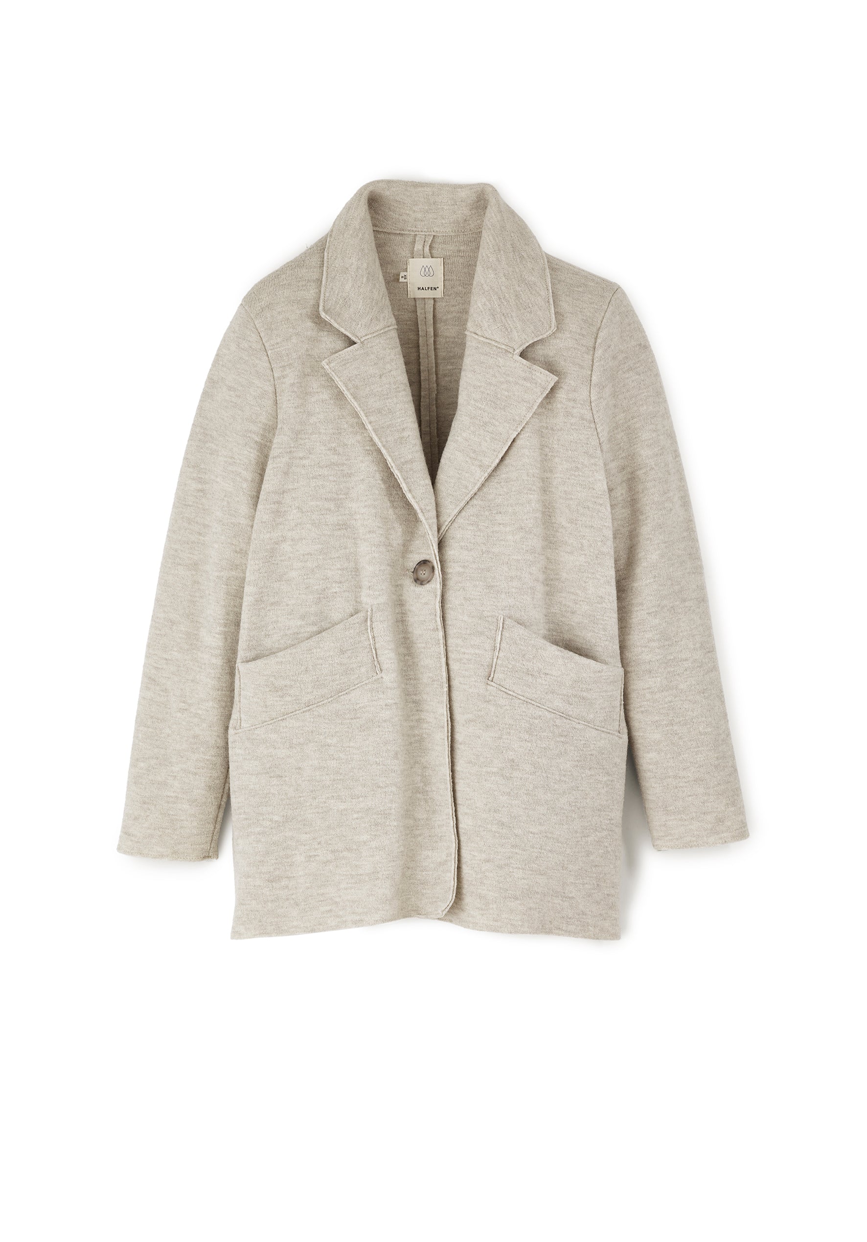 Walk-Blazer mit Reverskragen