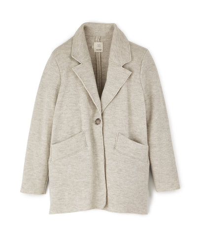 Blazer Klassisch aus feinem Walk | Damen