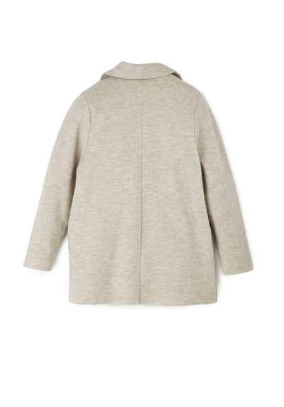 Blazer Klassisch aus feinem Walk | Damen