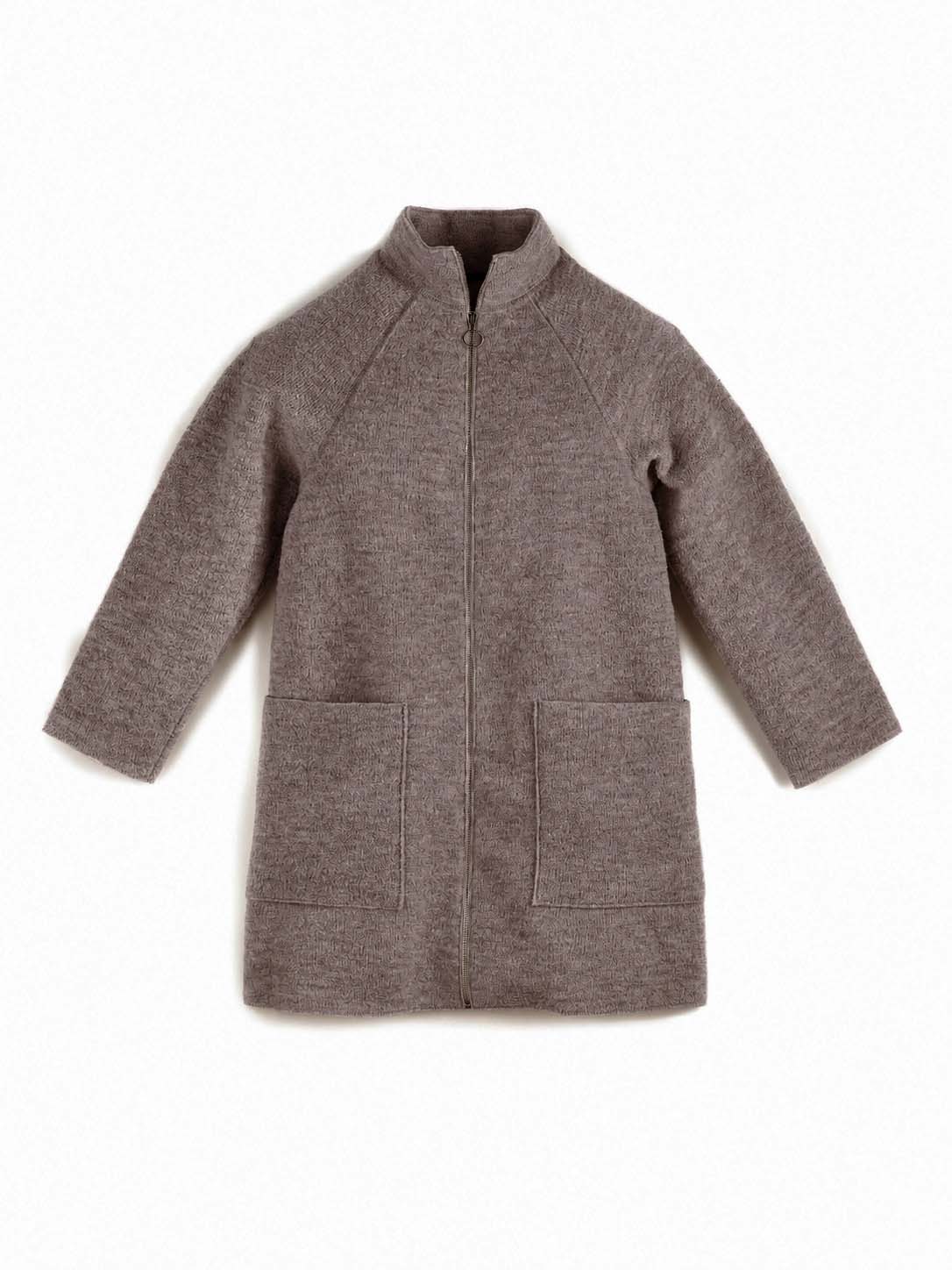 Kurzmantel aus Walk | Damen