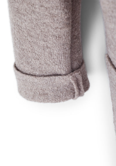 Langer Mantel aus Walk | Damen