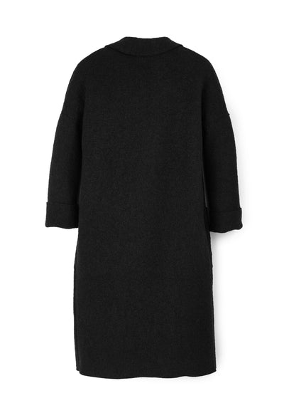 Langer Mantel aus Walk | Damen