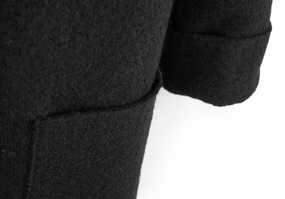 Langer Mantel aus Walk | Damen