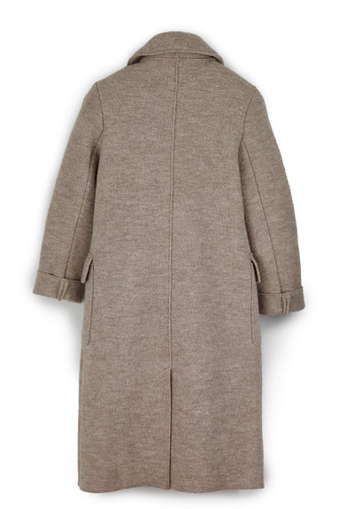 langer Walk Zweireiher Mantel | Damen