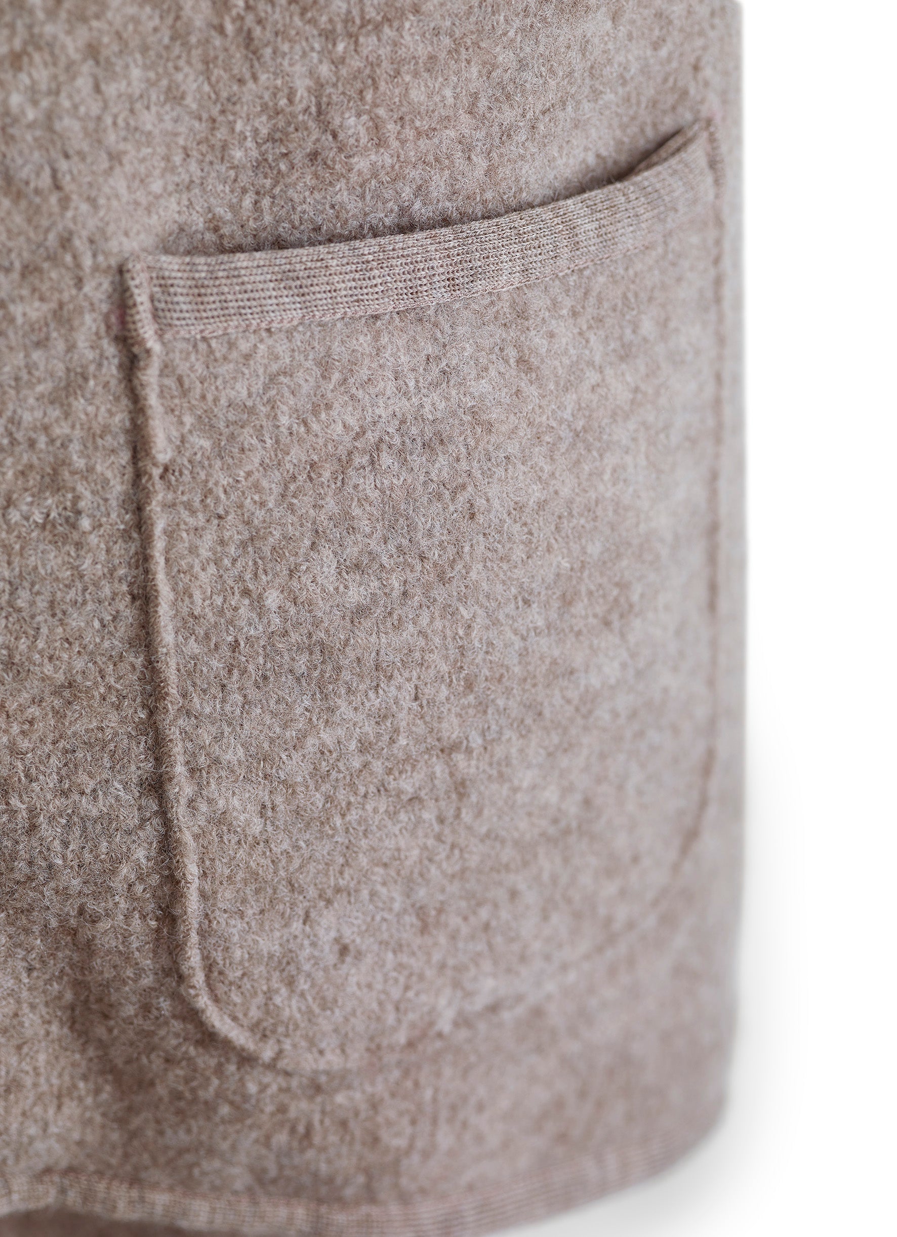 Weste mit Reissverschluss aus Wollwalk | Unisex