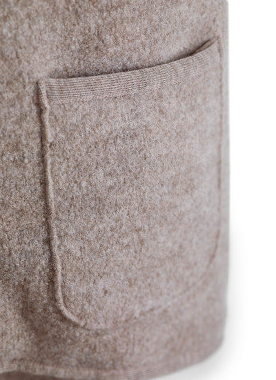 Weste mit Reissverschluss aus Wollwalk | Unisex
