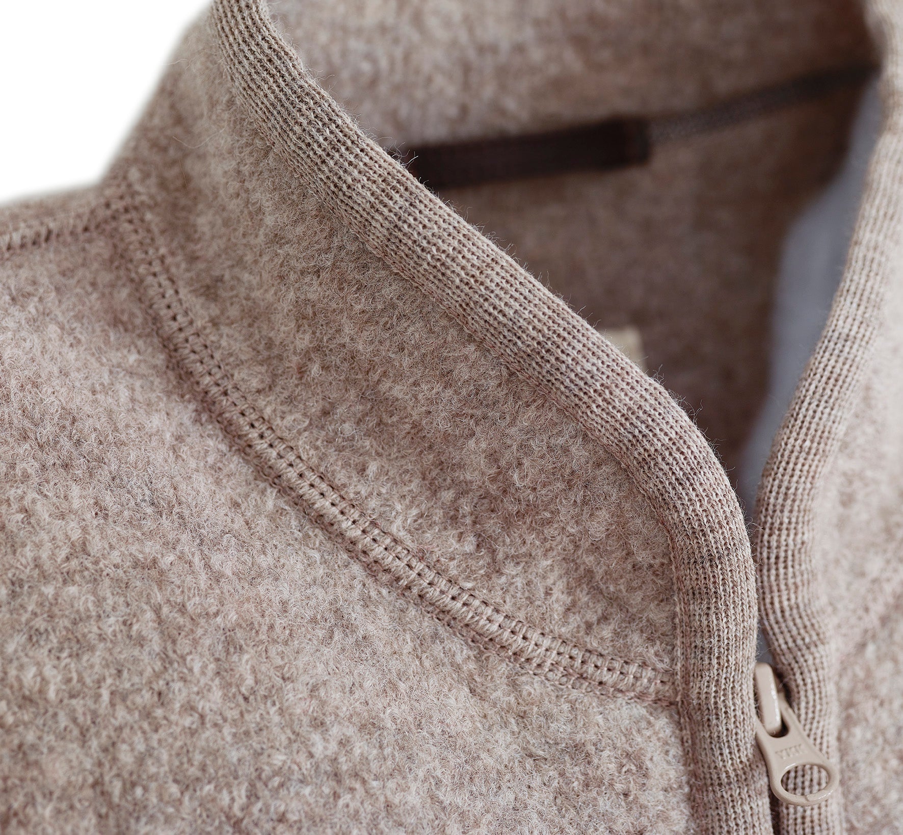 Weste mit Reissverschluss aus Wollwalk | Unisex