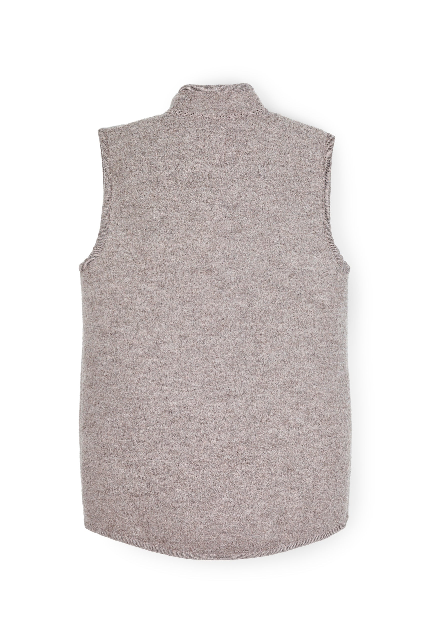 Weste mit Reissverschluss aus Wollwalk | Unisex