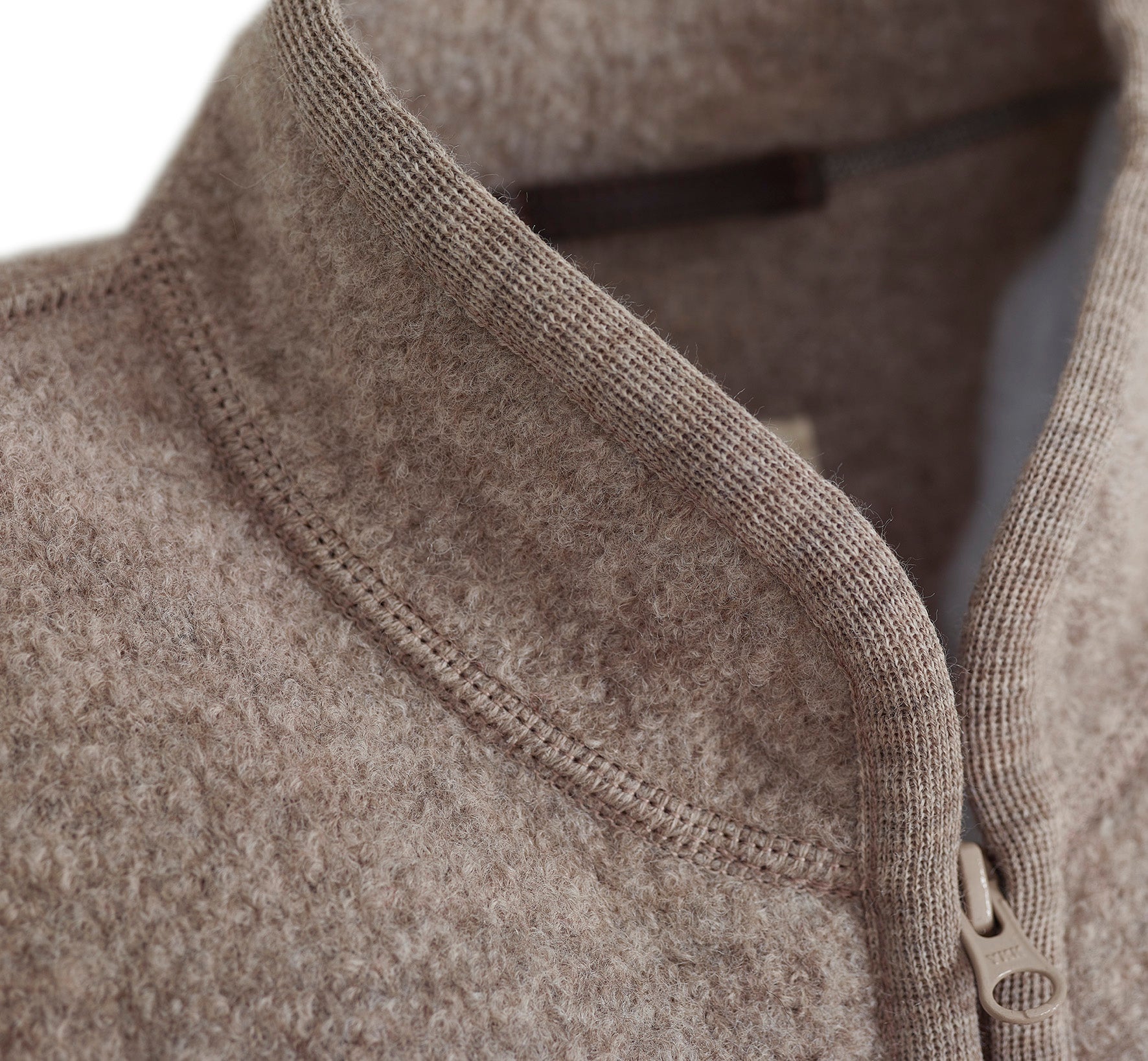 Weste mit Reissverschluss aus Wollwalk | Unisex