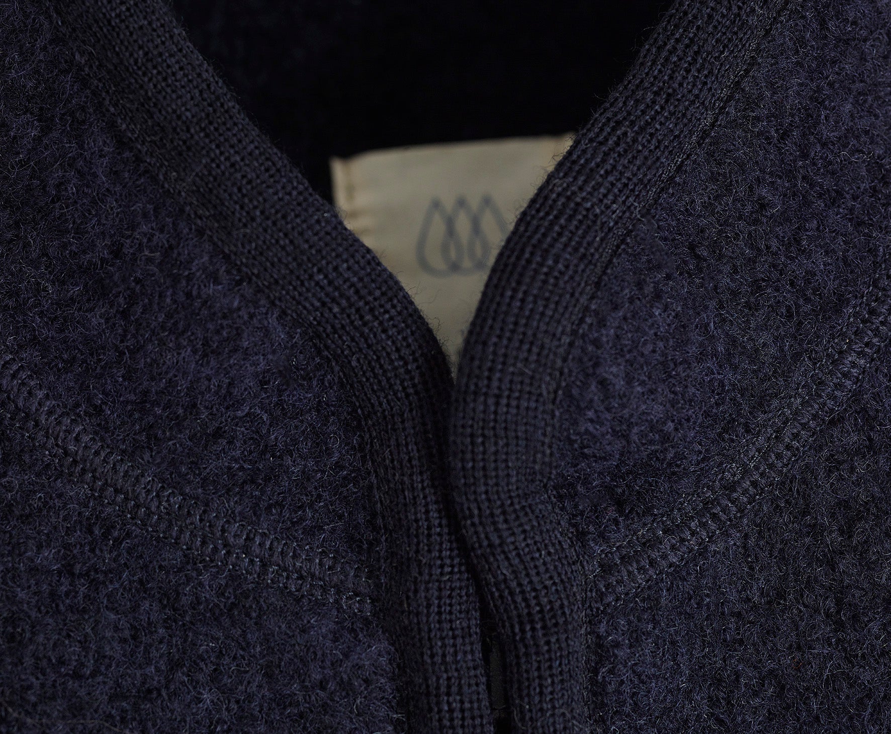 Weste mit Reissverschluss aus Wollwalk | Unisex