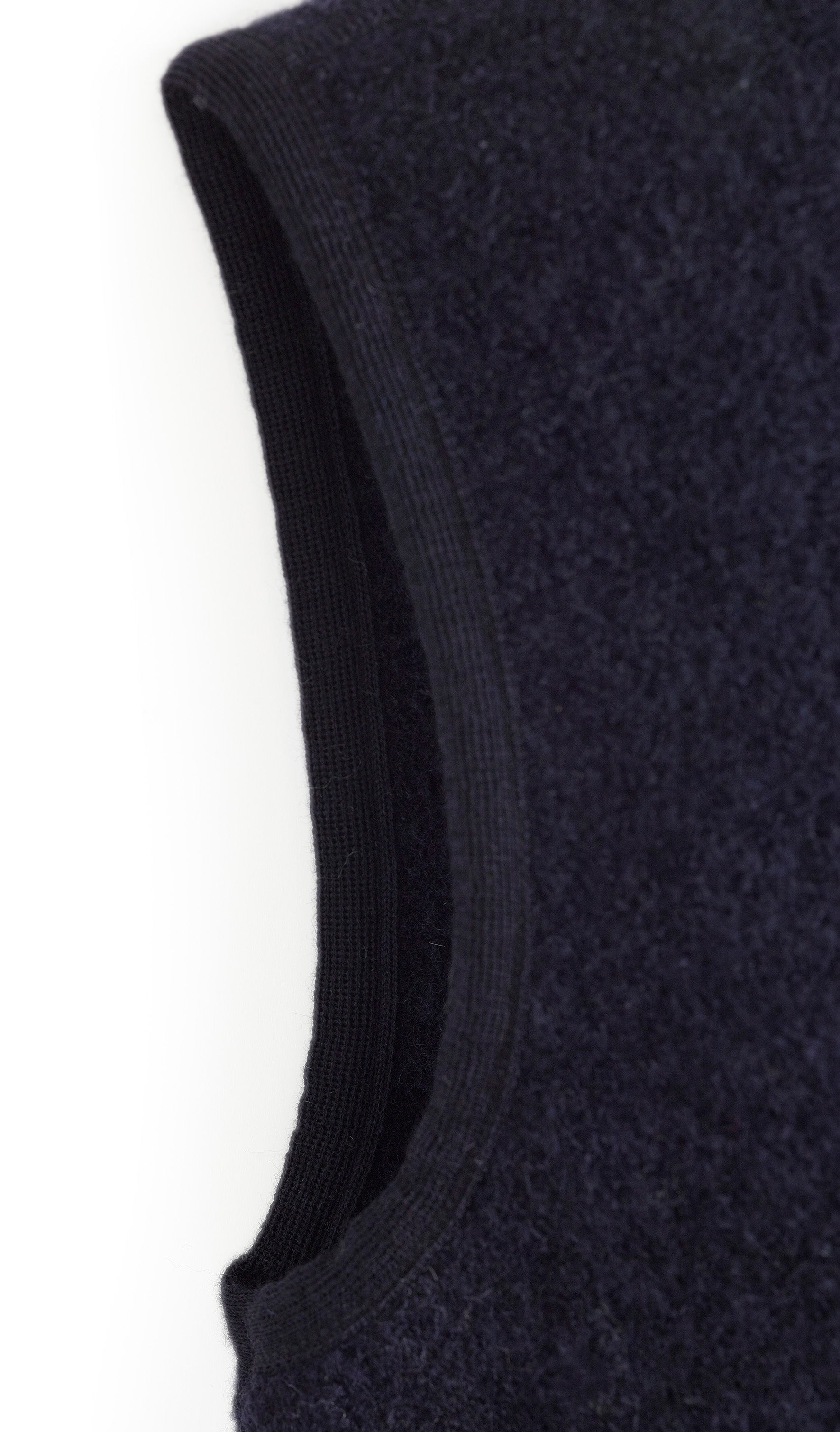 Weste mit Reissverschluss aus Wollwalk | Unisex