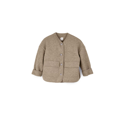 Oversized Jacke aus Walk | Damen