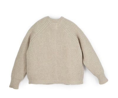 Cardigan mit Flechtdetails aus Alpaka  | Damen