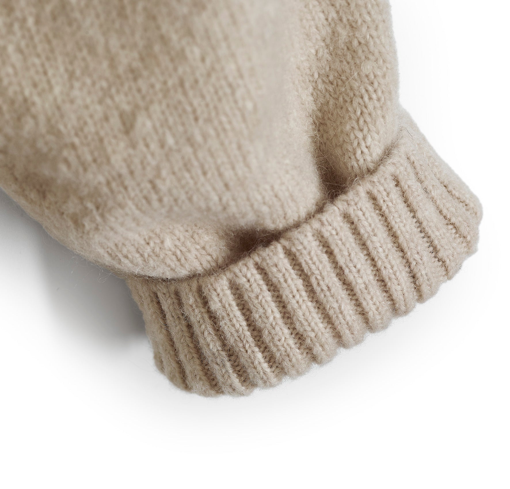 Sweater mit Flechtdetails aus Alpaka  | Damen