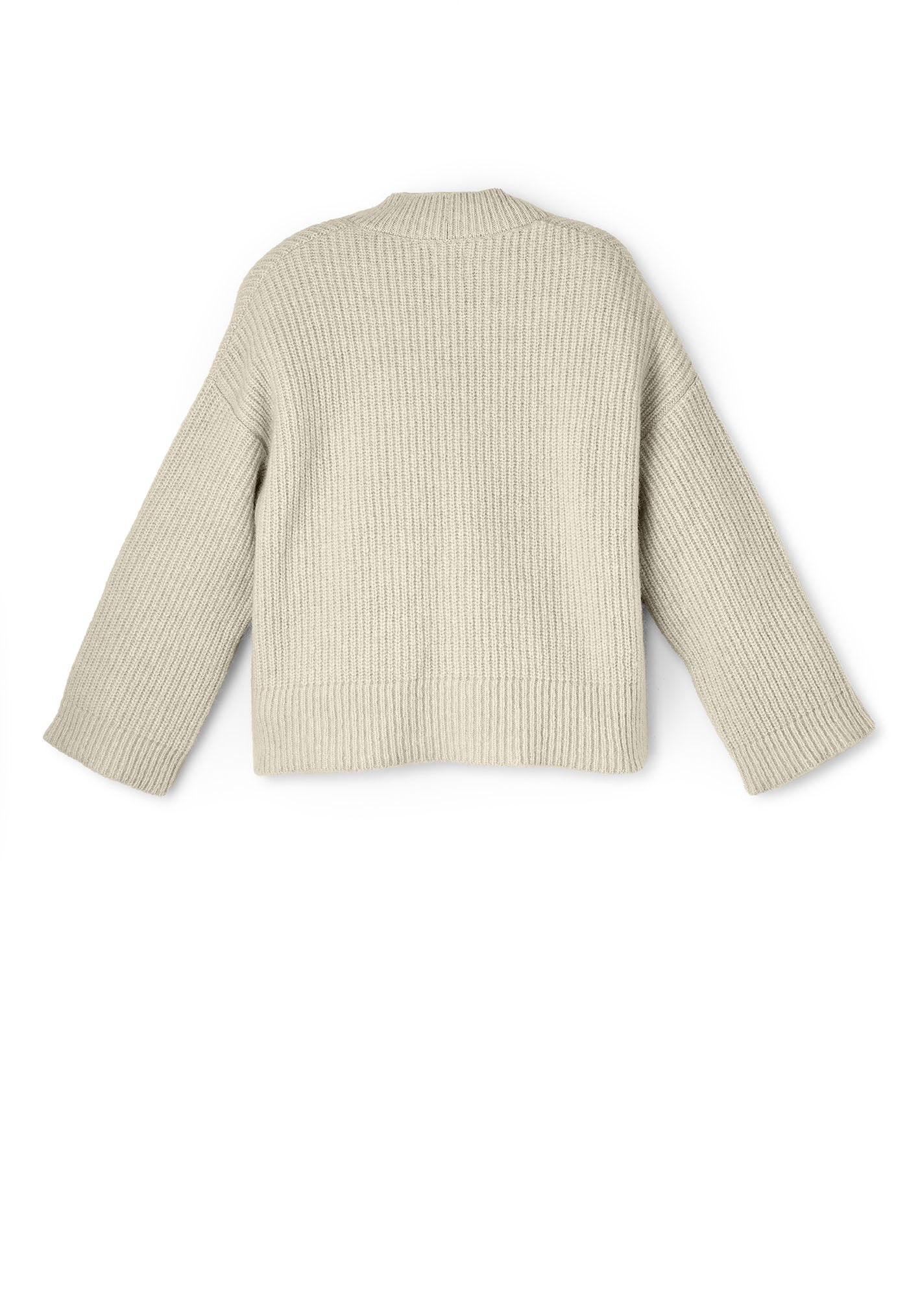 Asymmetrischer Cardigan aus Alpaka | Damen