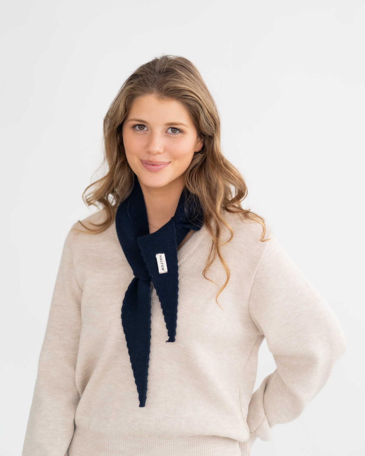 Strick Halstuch aus Cashmere Merino