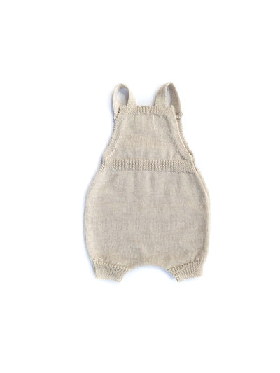 Romper mit Stickerei aus Merino | Baby