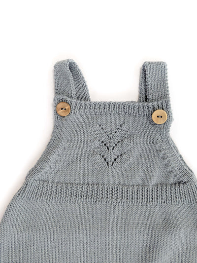 Romper mit Stickerei aus Merino | Baby