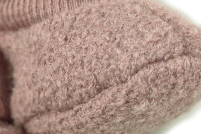 Boiled wool booties