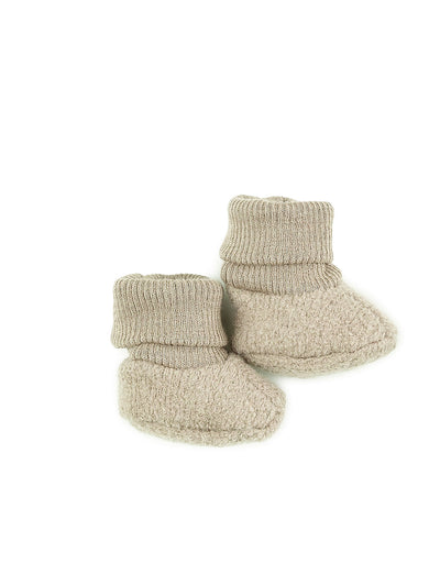 Boiled wool booties