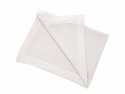 Babydecke aus Cashmere in vanille