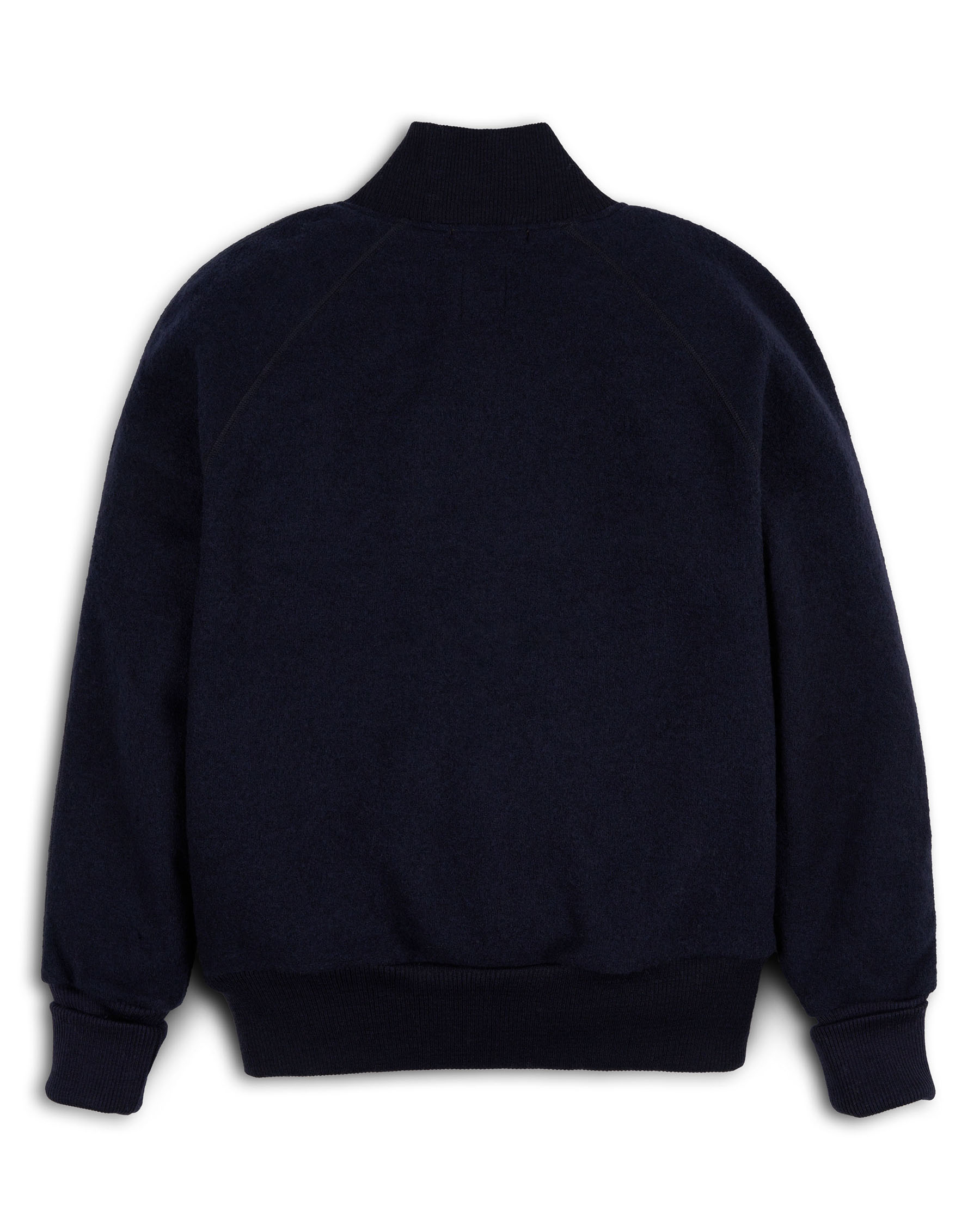 Unisex Boiled Wool Bomber Jacket