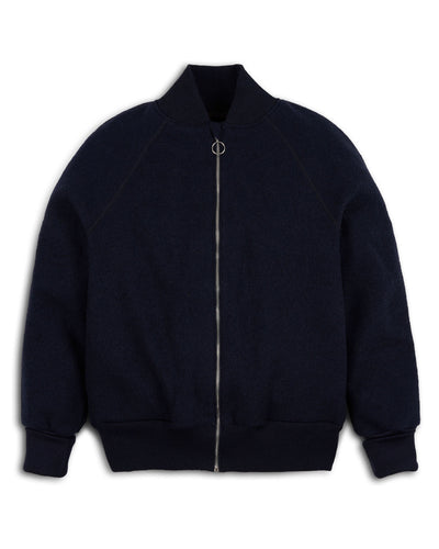Bomberjacke aus feinem Wollwalk | Unisex