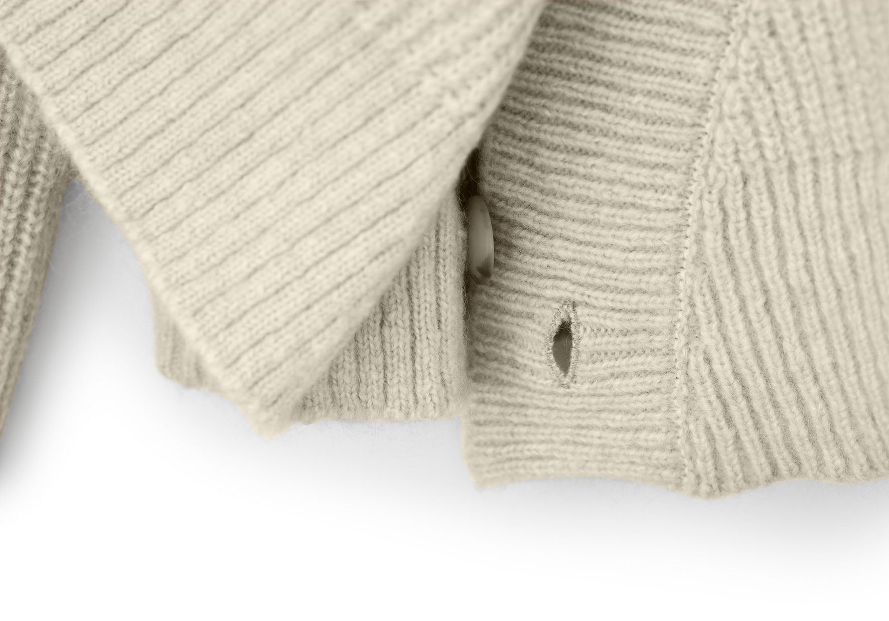Asymmetrischer Cardigan aus Alpaka | Damen